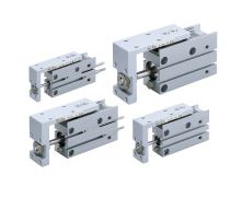 กระบอกลมคอมแพคแบบสไลด์ Compact Slide MXH SMC